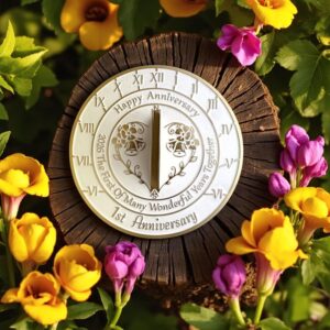 Sundial 1st wedding anniversary gift