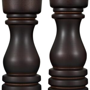 Cole & Mason London beech salt and pepper mills – chocolate